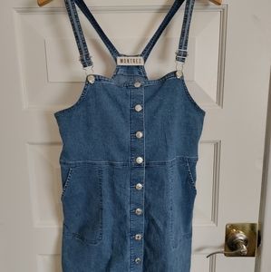Vintage(?) Denim Overall Dress